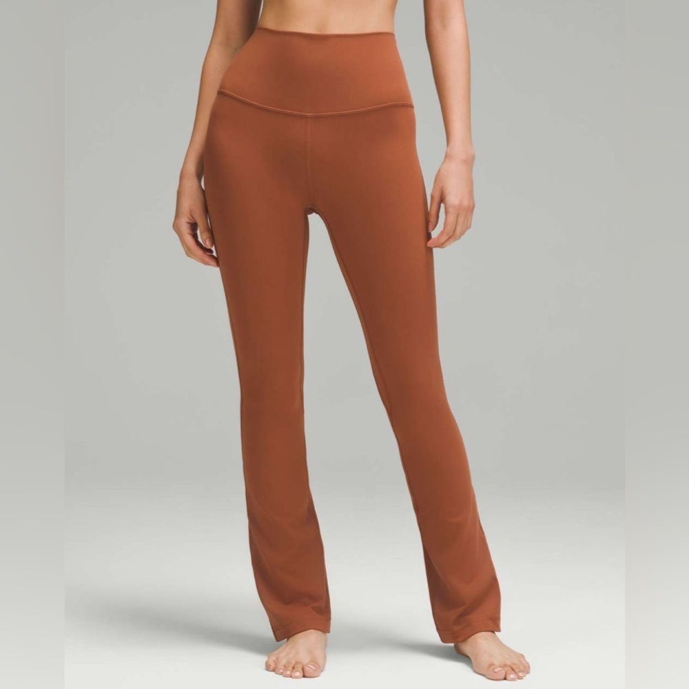 *NWT* Lululemon Align High-Rise Mini-Flared Pant *Extra Short Sable Brown Sz 12